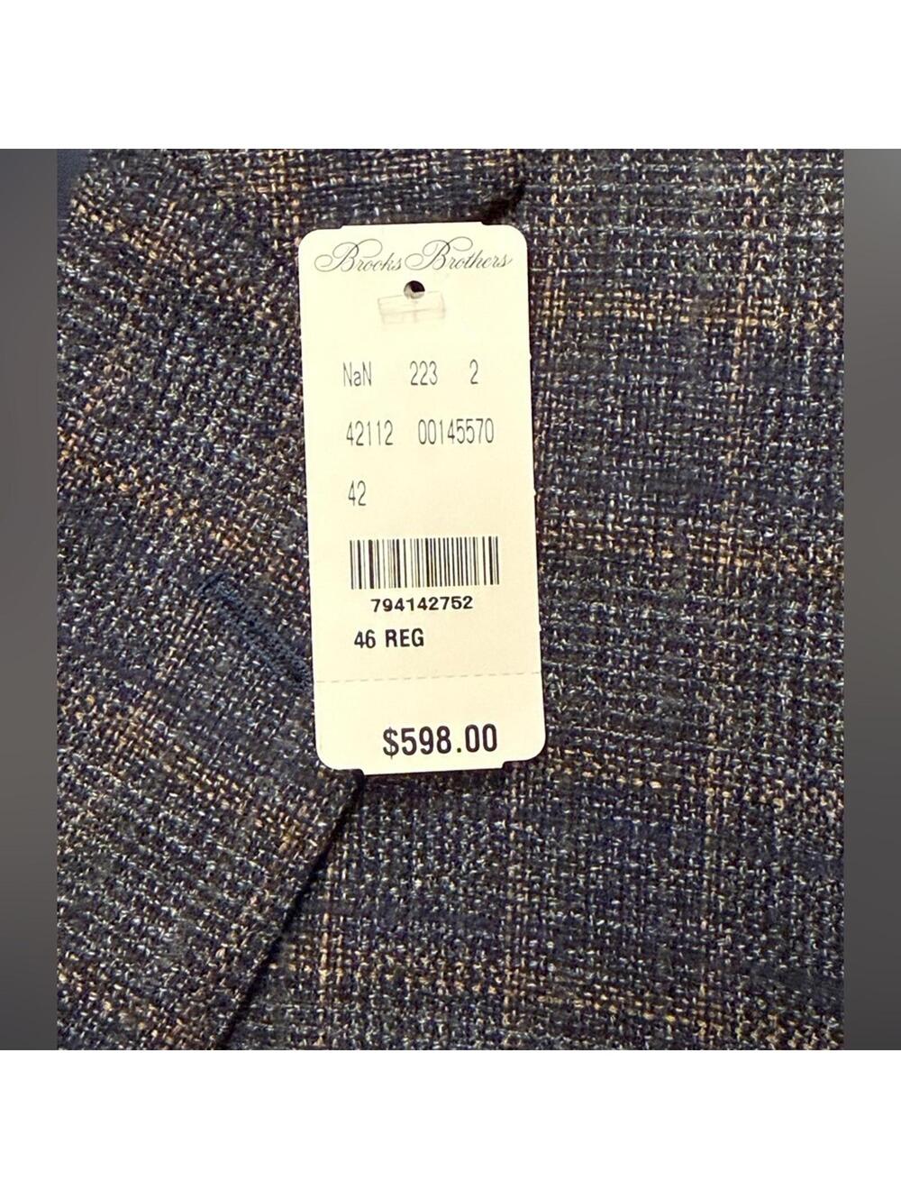 Brooks Brothers Windowpane Sport Coat - Picture 4 of 9